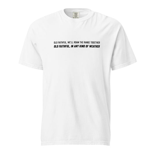 Men's Old Faithful Lyric T-Shirt